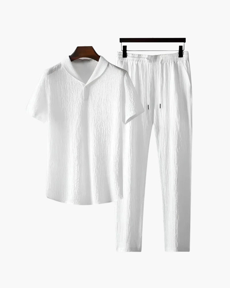 Ensemble Polo en Coton & Pantalon